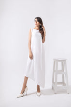 Load image into Gallery viewer, Diagonal Cut Maxi with Cape
